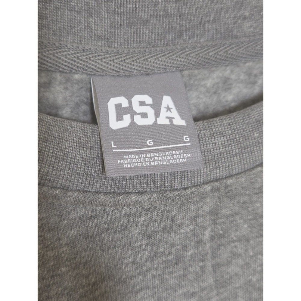 Chicago White Sox Baseball Sweatshirt Crew Size L MLB Gray Fleece Lined NWT - Picture 3 of 7
